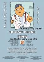 Lipany - uvedenie knihy MUDr. Kornela Broscha